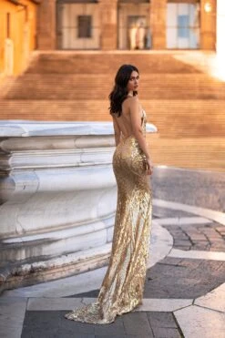 Nicola - Gold -ALAMOUR DRESS SALE 106 c4aa0a02 7dbe 4cdb a4d8 731206927d61