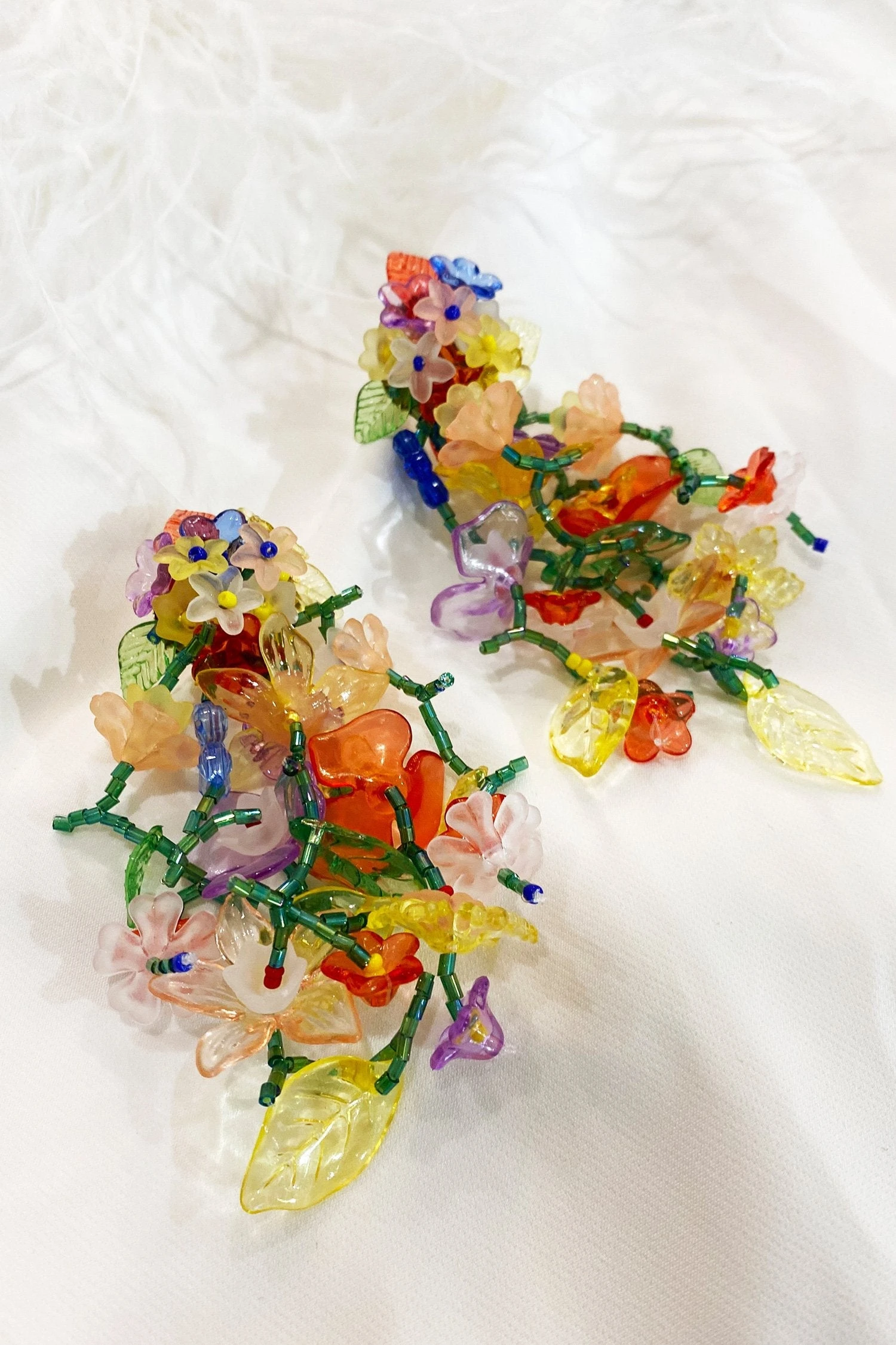 Irma Multicoloured Acrylic Earrings 5 Irma Multicoloured Acrylic Earrings - Image 5