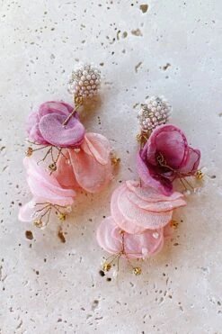 Emilita Pink Petal Earrings 9 Emilita Pink Petal Earrings -ALAMOUR DRESS SALE 11 f088638f 0b8b 4bb8 b978 4561c64458ca