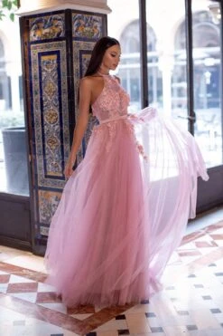 Otavia Tulle Gown - Pink -ALAMOUR DRESS SALE 146 23f5b717 7eda 4b7e b5fb 631ba258991c