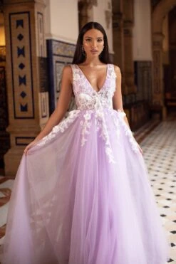 Kailani Tulle Gown - Lilac -ALAMOUR DRESS SALE 181 b9958900 c962 43ef b096 5ec2cdd8032f