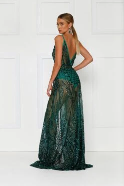 Cristal - Emerald -ALAMOUR DRESS SALE 221 H6A2390