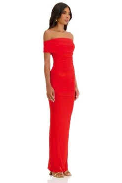 Nera Dress - Red -ALAMOUR DRESS SALE 25 30e041c5 9d5f 443e 9ab1 77508215da38
