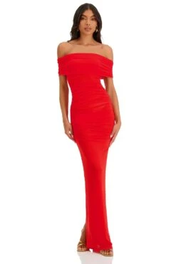Nera Dress - Red -ALAMOUR DRESS SALE 27 55c21e05 b8a2 4b35 b6ce 7e29dc1d3e3f