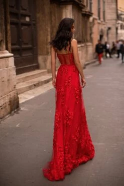 Clarina - Red -ALAMOUR DRESS SALE 319