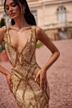 Luan - Gold -ALAMOUR DRESS SALE 31 0c0c290c 39d2 4027 966f 88344d5b3249