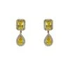 Clio Yellow Embellished Earrings