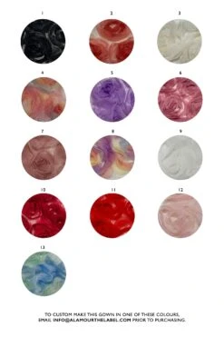 Alura Roses Floral Cream Maxi Gown -ALAMOUR DRESS SALE 3dfloralswatchh 3a7a9d18 be90 4c13 9c7e 6ca6362c9411