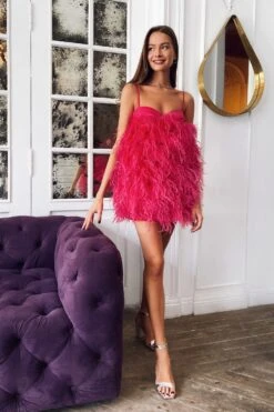 Kaila Dress - Hot Pink -ALAMOUR DRESS SALE 41 658222dd bf98 4d20 a272 4dddcd5be2d4