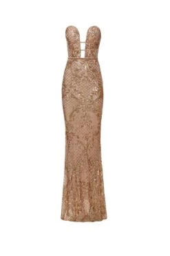 Laurie - Gold -ALAMOUR DRESS SALE 5 30e1c61a 774c 4c40 8b60 39d4fd4e3265