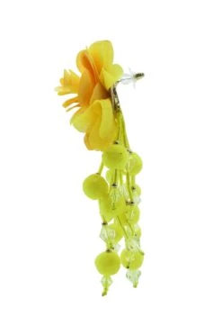 Shailee Yellow Flower Drop Earrings -ALAMOUR DRESS SALE 78 b7217bad ae25 4017 9b7b c67593a92def