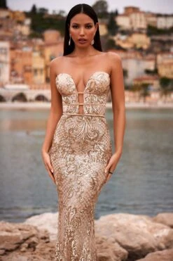 Laurie - Gold -ALAMOUR DRESS SALE 79 d93f7717 a79d 49c6 910b f55f65f42d4f