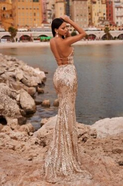 Laurie - Gold -ALAMOUR DRESS SALE 81 0b6904fb 46a6 43f0 909e cd287c5d9d2e