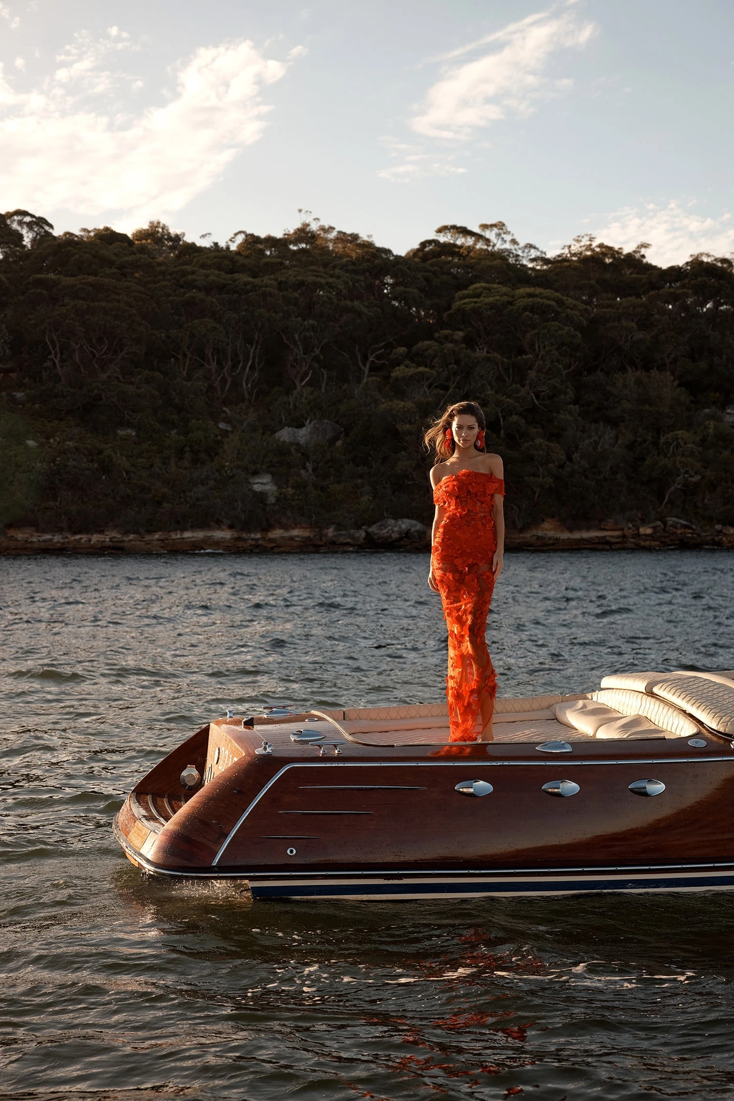 Florentina Floral 3D Red Roses Dress Dress 11 Florentina Floral 3D Red Roses Dress Dress - Image 11