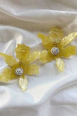 Luna Yellow Flower Earrings -ALAMOUR DRESS SALE 8 ee705ece c702 d4056 8d3c 664b94257b23 1600x c55eabdf f933 4dbb 8de4 5583b38b6813