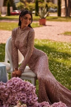 Heather - Rose Gold -ALAMOUR DRESS SALE 98 f3a79045 da68 4c26 ba64 3db35be76d26