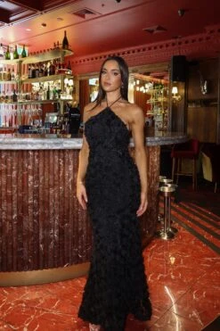 Sacha Roses Floral Maxi Formal Dress