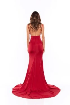 Orlena - Wine Red -ALAMOUR DRESS SALE Alamour Leah June201151