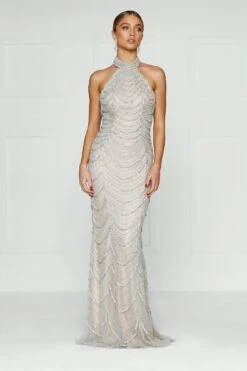 Mallory Beaded Gown