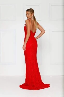 Layali - Red 5 Layali - Red -ALAMOUR DRESS SALE H6A9857