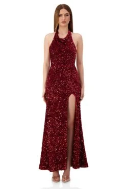 Jenny - Burgundy -ALAMOUR DRESS SALE JENNY 1