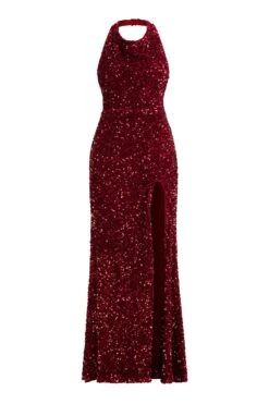 Jenny - Burgundy -ALAMOUR DRESS SALE JENNY GM