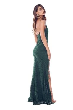 Layali - Emerald 5 Layali - Emerald -ALAMOUR DRESS SALE Layali Emerald3