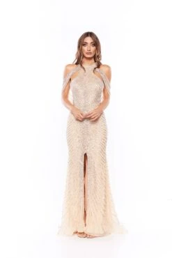 Marcela Beaded Gown