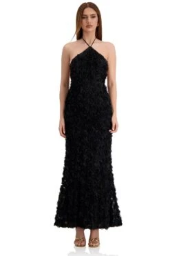 Sacha Roses Floral Maxi Formal Dress -ALAMOUR DRESS SALE SACHA 1