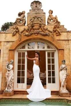 Yassmine Luxe - White 8 Yassmine Luxe - White -ALAMOUR DRESS SALE SFWAlamour1462