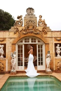 Yassmine Luxe - White 10 Yassmine Luxe - White -ALAMOUR DRESS SALE SFWAlamour1476