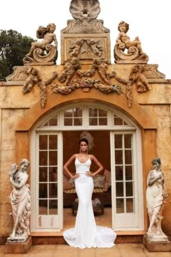 Yassmine Luxe - White 11 Yassmine Luxe - White -ALAMOUR DRESS SALE SFWAlamour1485