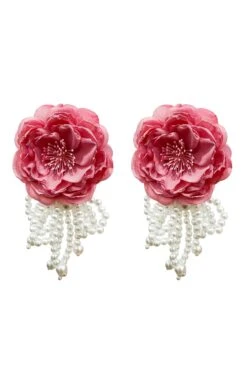 Elettra Pearl Flower Earrings