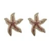 Heidi Pink Starfish Earrings