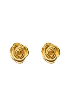Rosamund Gold Flower Earrings 9 Rosamund Gold Flower Earrings -ALAMOUR DRESS SALE earrings211 542fb310 c18b 4eea 8039 98bc733d5cdf