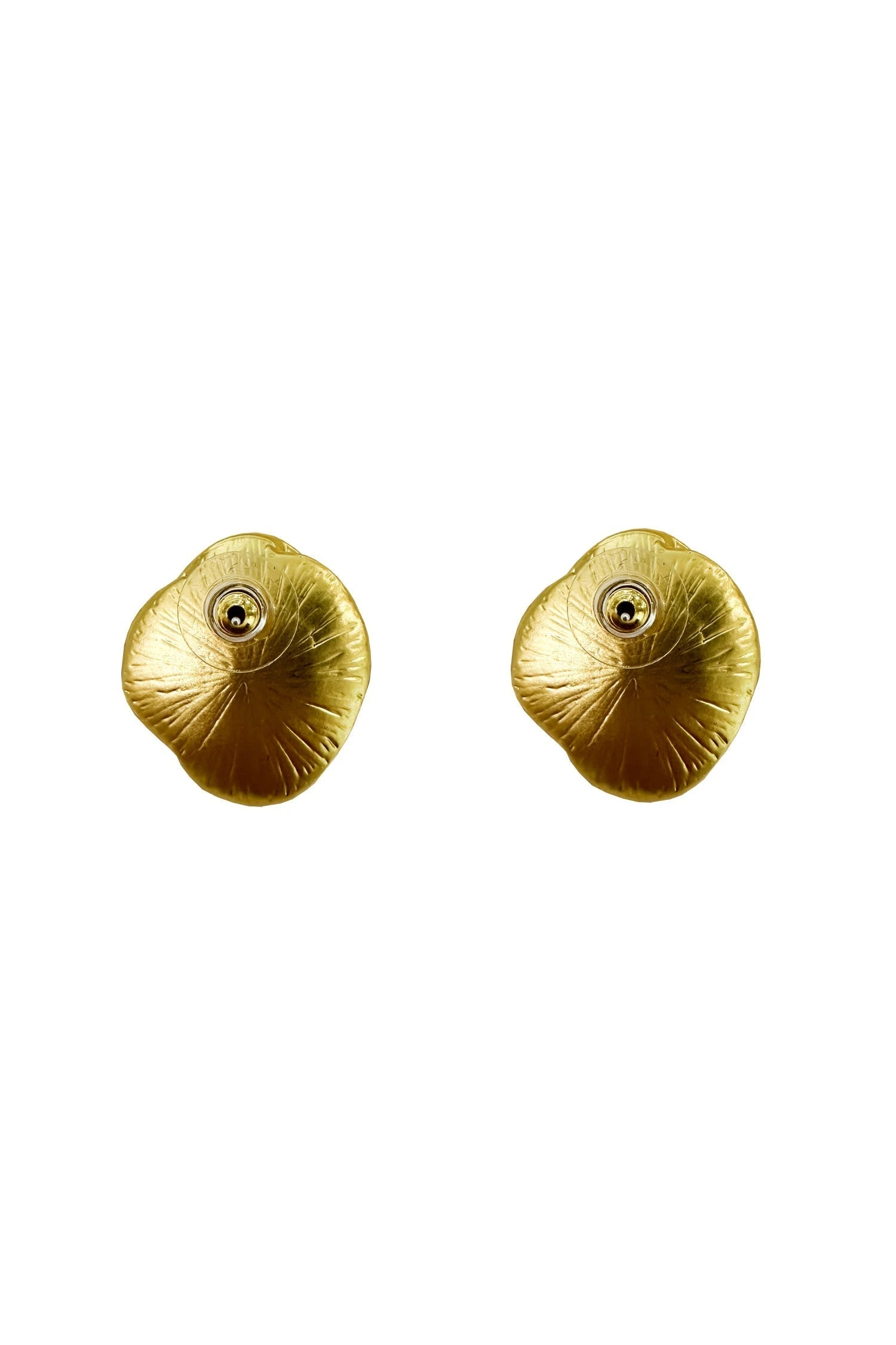 Rosamund Gold Flower Earrings 6 Rosamund Gold Flower Earrings - Image 6
