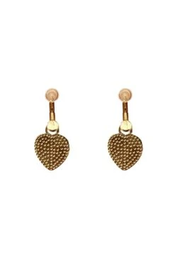 Ayelet Black Heart Earrings -ALAMOUR DRESS SALE earrings259 84c894fc 01d4 4159 9314 086fd93a4b6a