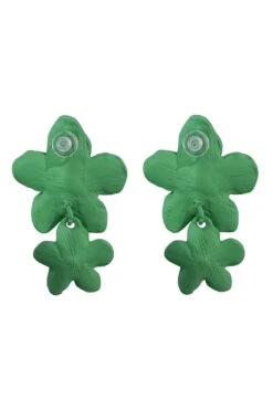 Shyla Green Multi Flower Earrings -ALAMOUR DRESS SALE earrings27