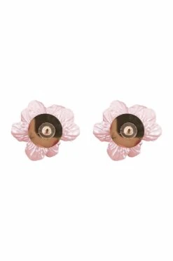Nevali Pink Flower Earrings -ALAMOUR DRESS SALE earrings296 4c3b7e66 da97 4728 b906 c3864ea6e081