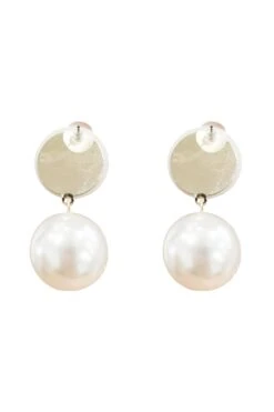 Theodora Pearl Earrings -ALAMOUR DRESS SALE earrings323