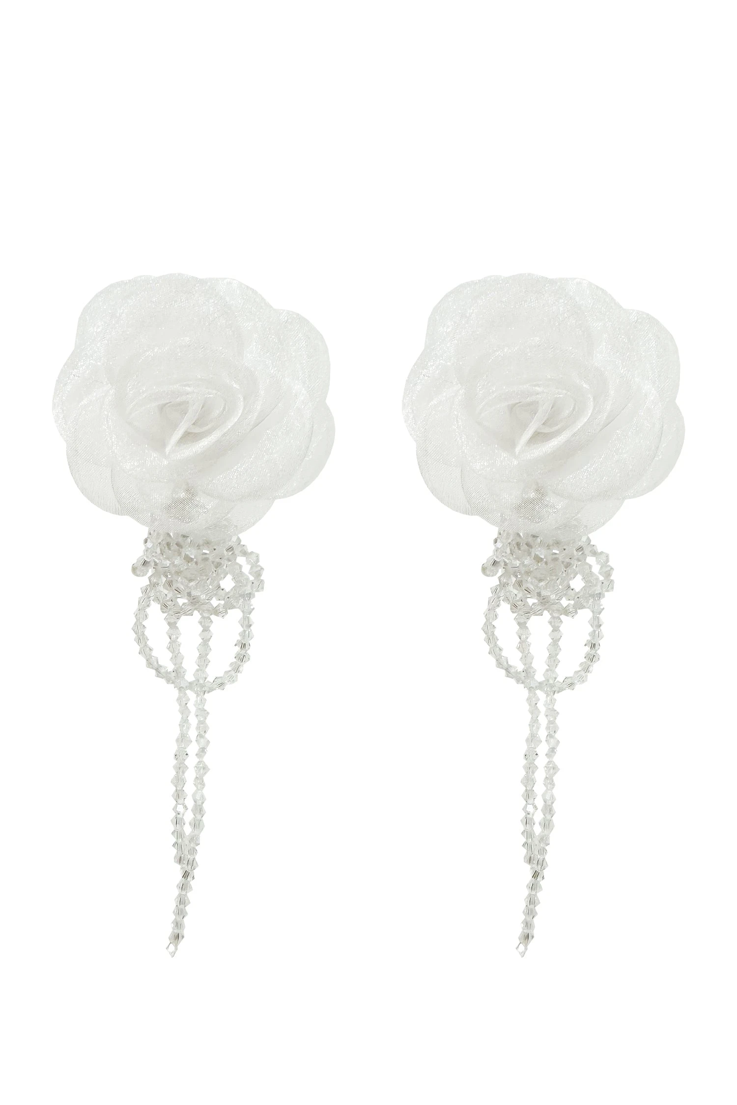 Ciana White Flower Earrings 1 Ciana White Flower Earrings