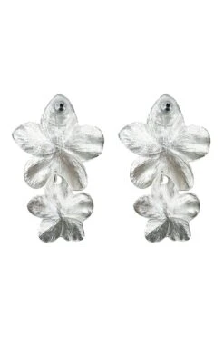 Shyla White Multi Flower Earrings -ALAMOUR DRESS SALE earrings33 34ed678c e1b3 4c5e 8cc5 03b3c87f3825