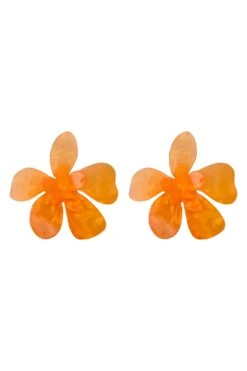 Kimberly Orange Statement Earrings -ALAMOUR DRESS SALE earrings348 fc7219af 0b4b 45a8 8ff1 369f1c0a637c