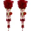 Anita Red Earrings
