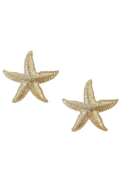 Tiarna Gold Starfish Earrings -ALAMOUR DRESS SALE earrings38 963eb53a 0dd1 4aff a09c 5e0c294e9679