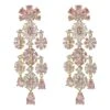 Genevieve Pink Chandelier Earrings