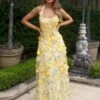 Madame Floral 3D Maxi Dress