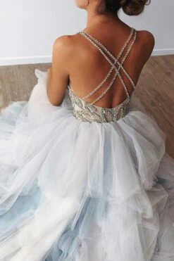 Valeriya Beaded Tulle Gown -ALAMOUR DRESS SALE flatlay14