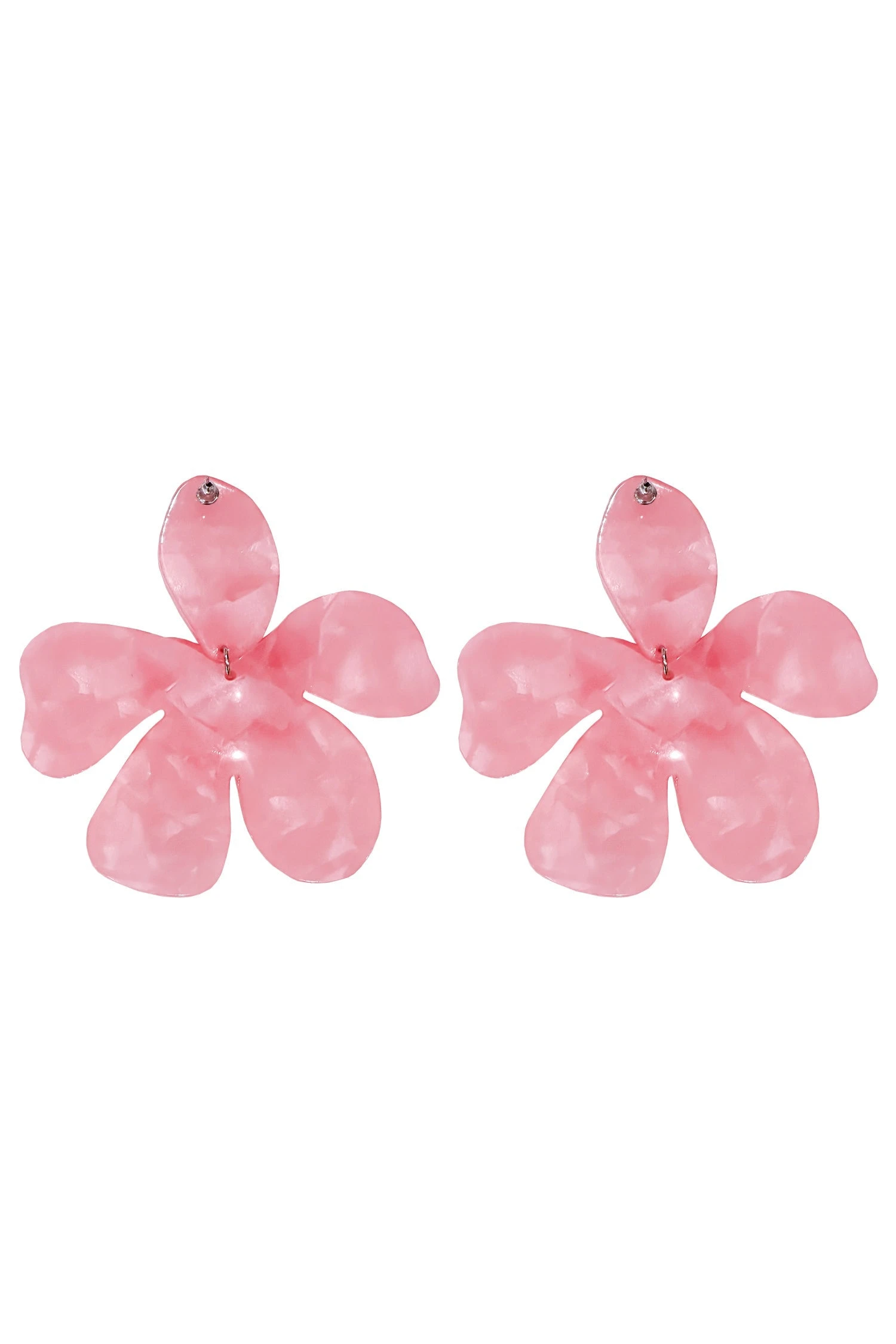 Kimberly Pink Statement Earrings 3 Kimberly Pink Statement Earrings - Image 3