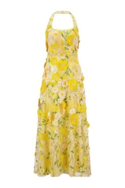 Madame Floral 3D Maxi Dress -ALAMOUR DRESS SALE madame 1 gm